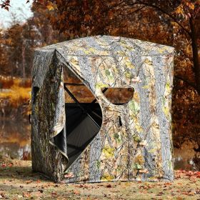 3 Person Portable Pop-Up Ground Hunting Blind with Tie-downs 3 Person Portable Pop-Up Ground Hunting Blind with Tie-downs